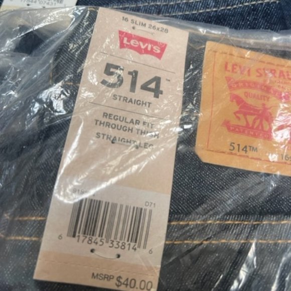 Levi's 511 Slim Jeans Size 8, 14 or 16 Reg - Picture 7 of 13